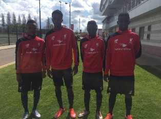 Nigerian Talents Await Liverpool Decision After Trials; Ex-Porto Starlet Njoku, Suleiman Catch The Eye